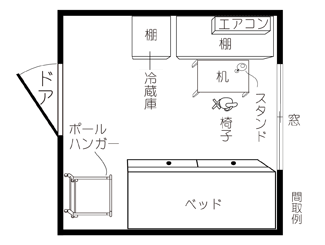 Dormitory 東小金井間取り図