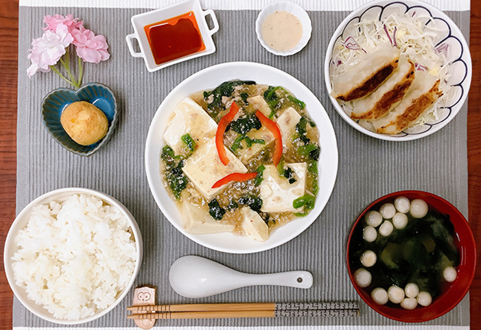 ②あっさり塩マーボー豆腐