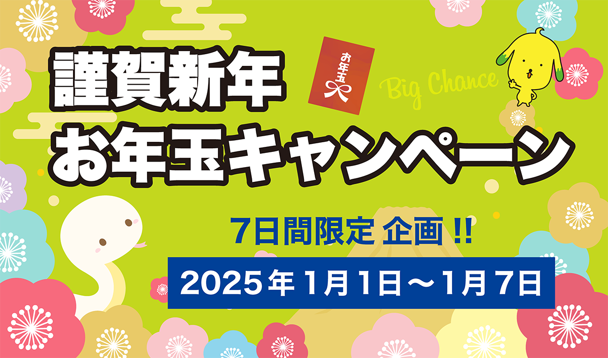 謹賀新年お年玉キャンペーン