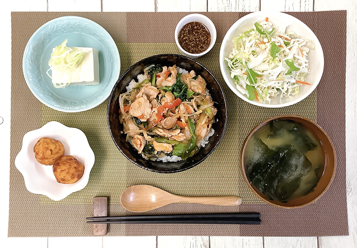 ⑩甘辛プルコギ丼