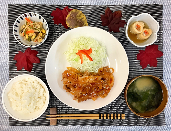 ④豚肉のXO醬炒め