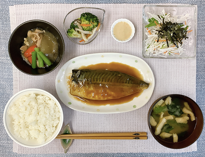 ①サバの味噌煮