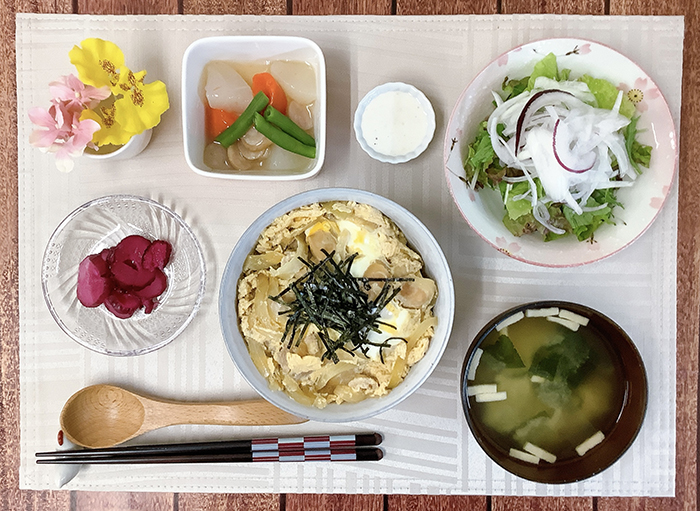 ⑧ふわふわ親子丼