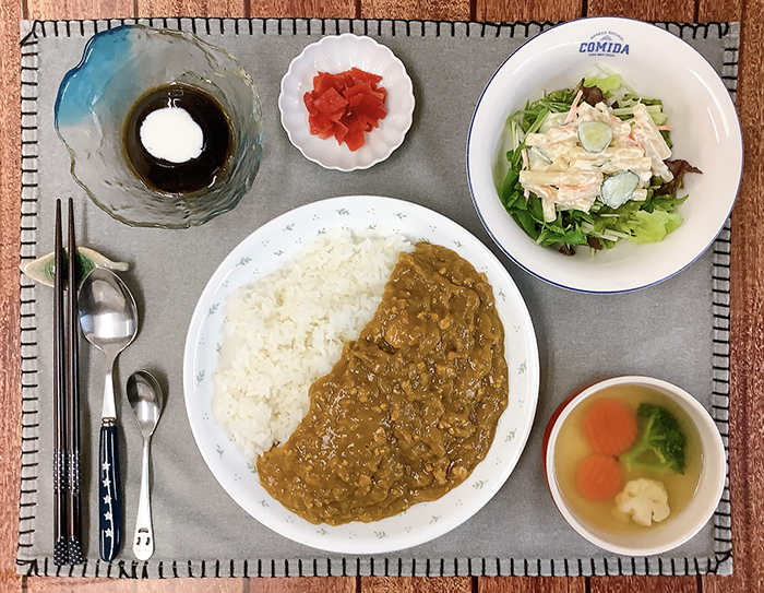 ④満腹☆キーマカレー