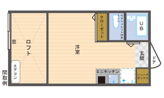 メモリー田無間取り図