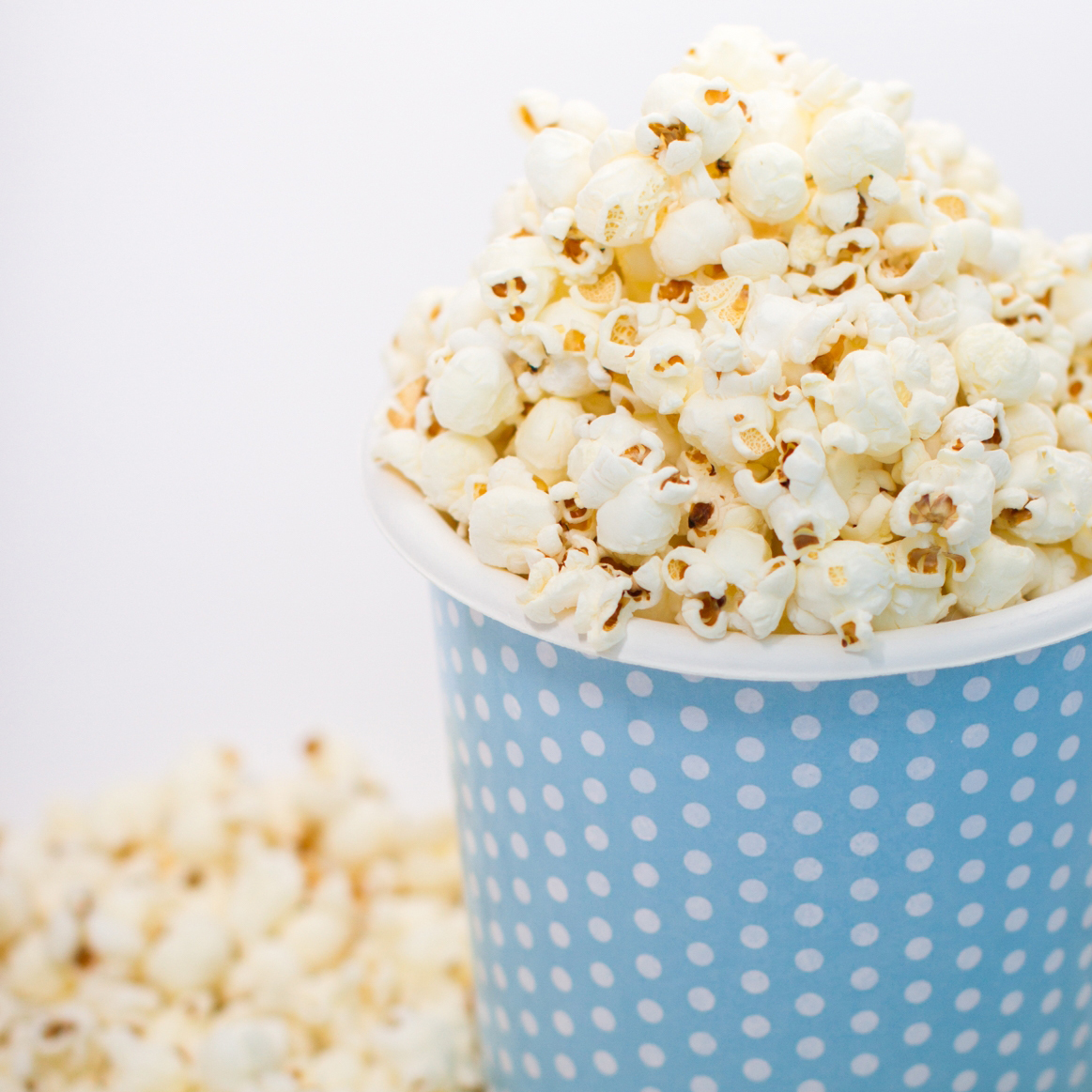 2019年10月　ポップコーンで盛り上がりました☆