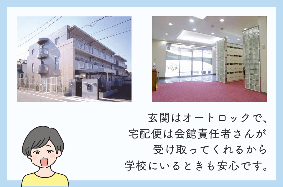 Tokyo Dormitory sunlupinus（⻄武池袋線保⾕駅）　オススメポイント