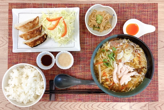 ④まろやか酸辣湯麺