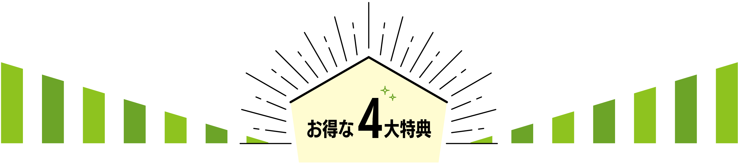 お得な4大特典